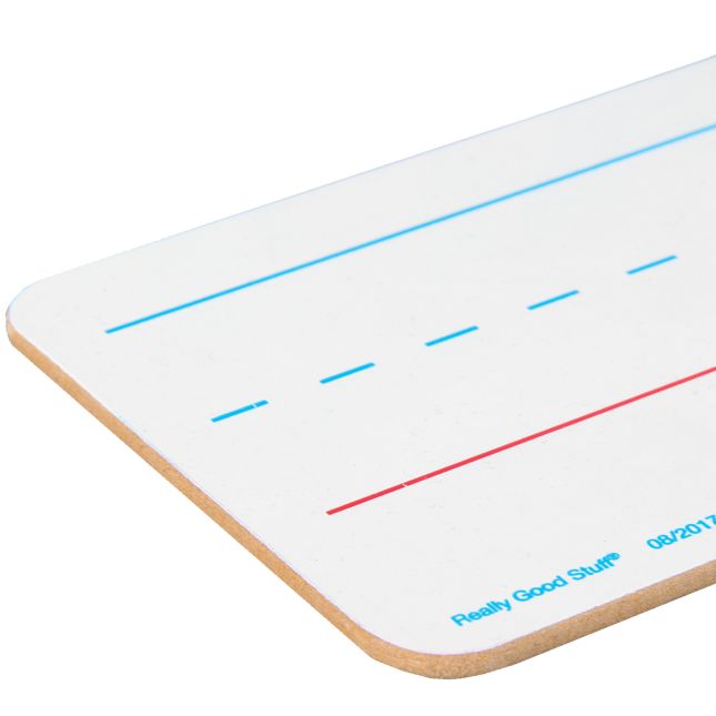 Two-Sided Primary-Lined Sentence Strip Dry Erase Boards - 12 boards