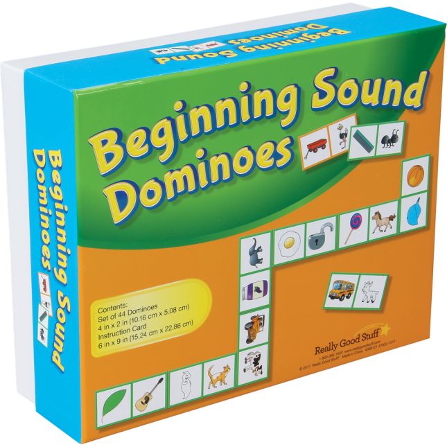 Really Good Stuff® Beginning Sound Dominoes - 1