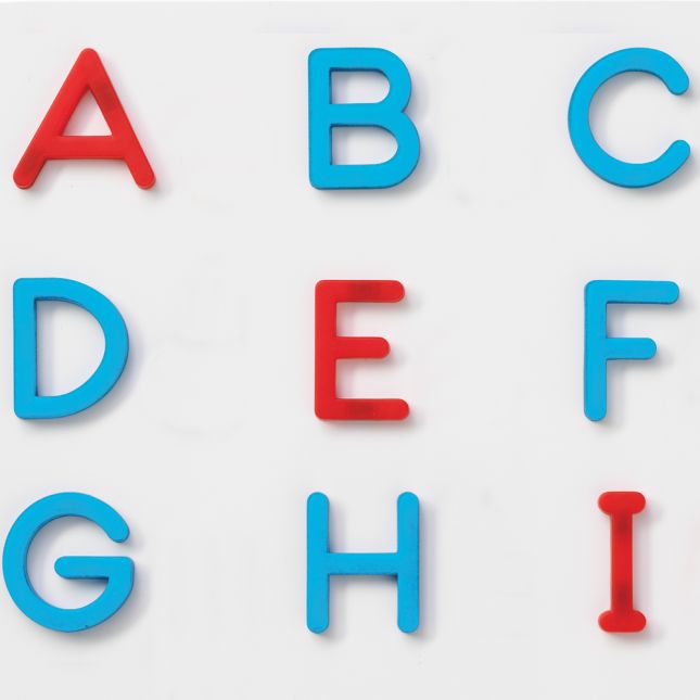 Magnetic Alphabet Charts And Letters Kit - 2 boards, 52 letters_3