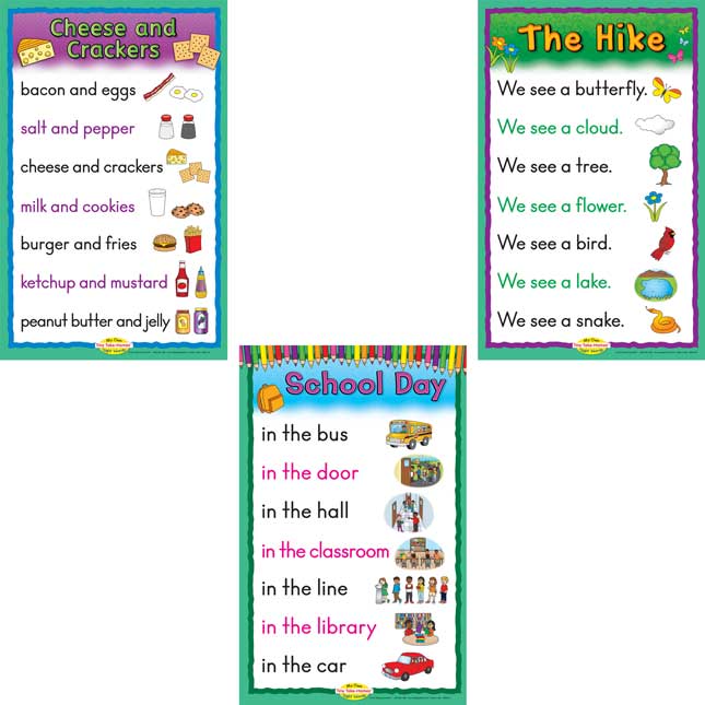 Sight Word Story Charts: Level A