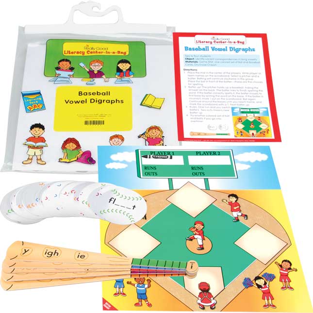 Literacy Center 4-Pack Grades 2-3, Set 4