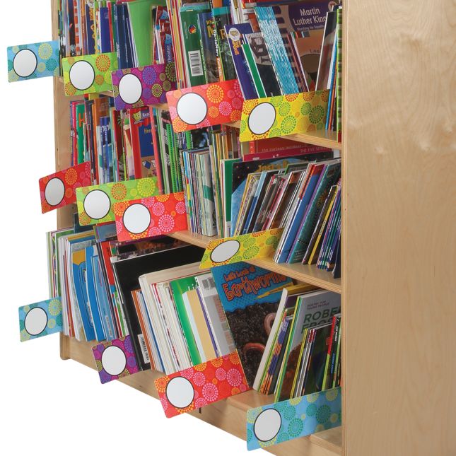 Classroom Library Customizable Book Dividers - 26 dividers