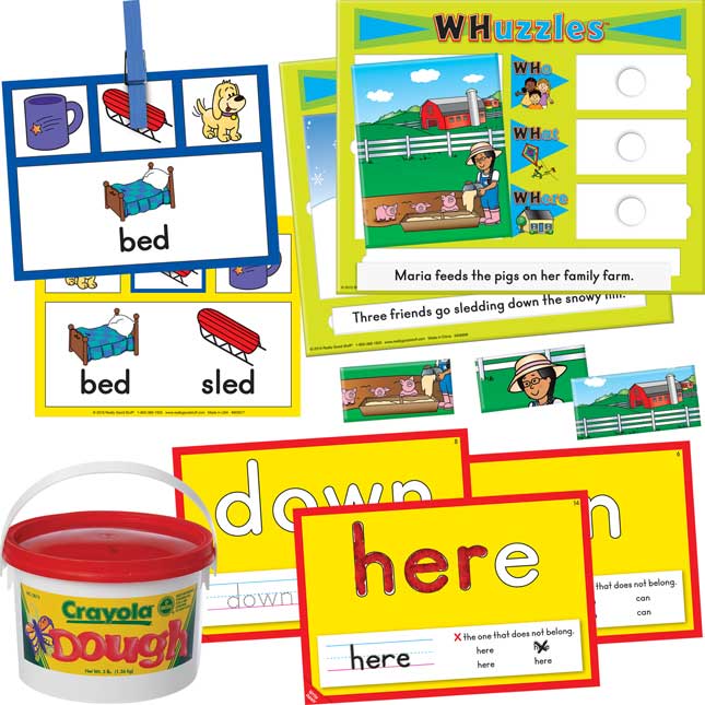 Kindependence    Kindergartner Independence   English Language Arts Reading Activities Kit   Story Elements, Rhymes and Sight Words