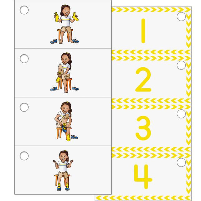 EZread™ Mini Flash Cards: Sequencing - 6 sets of flash cards