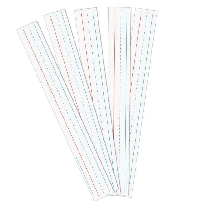 Magnetic Dry Erase Sentence Strips - 5 sentence strips