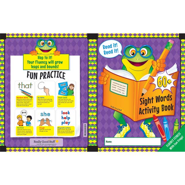 60+ Sight Words Activity Books - 12 activity books