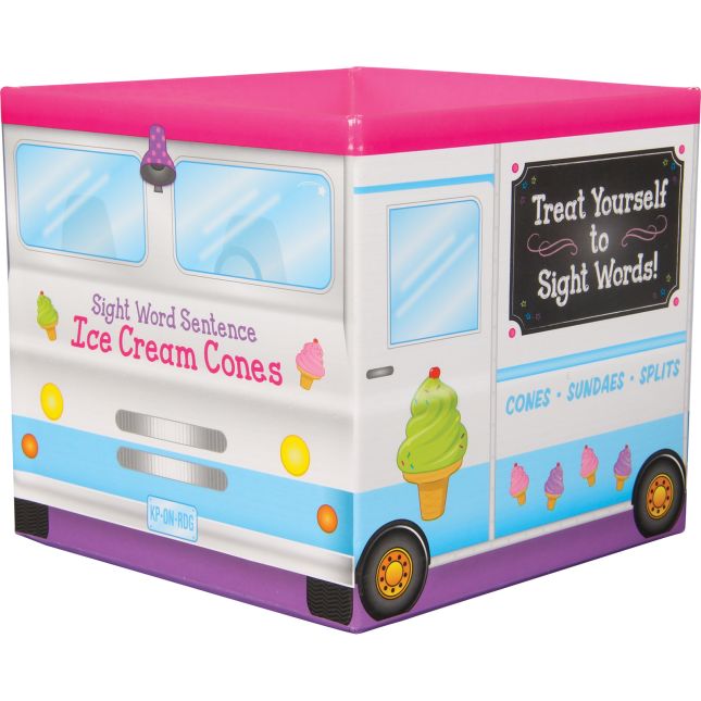 Sight Word Sentence Ice Cream Cones - 30 cones