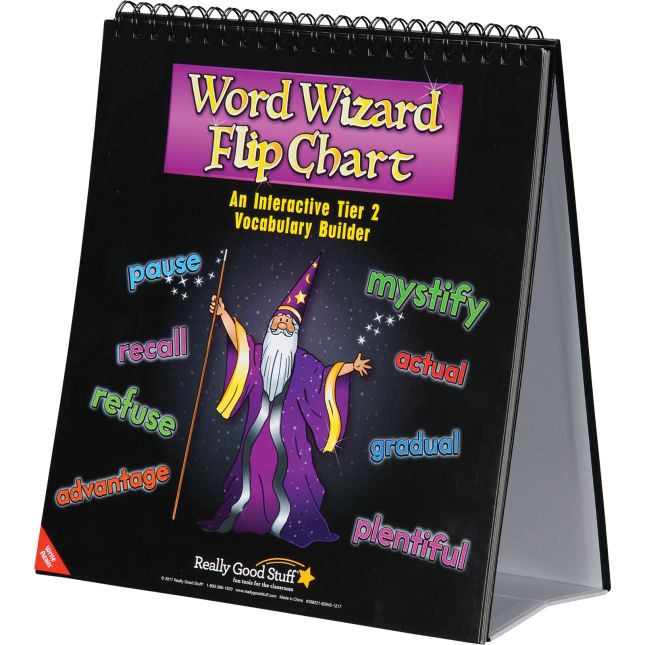 Word Wizard Flip Chart - 1 flip chart, 1 CD