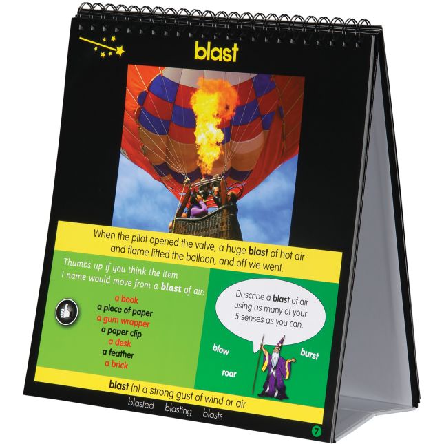 Word Wizard Flip Chart - 1 flip chart, 1 CD