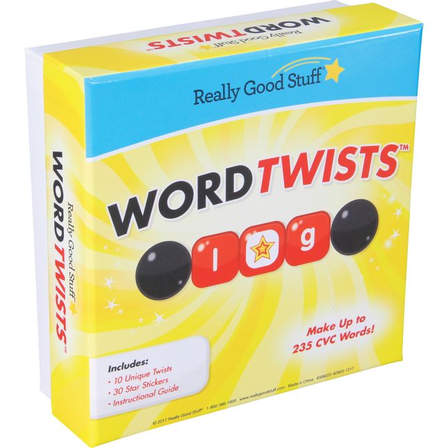 Really Good Stuff® Word Twists™ - Set of 10