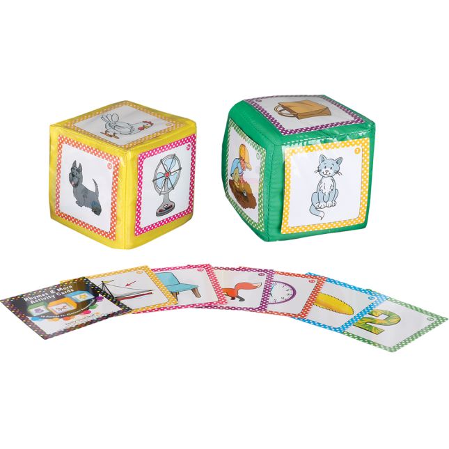 Rhymes And More Activity Cards And Cubes Kit