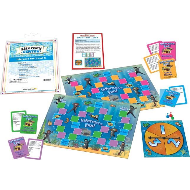 Comprehension Literacy Centers™ - Grades 4-5 - 12 literacy centers, 1 rack