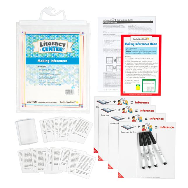 Making Inferences Literacy Center™ - 1 literacy center