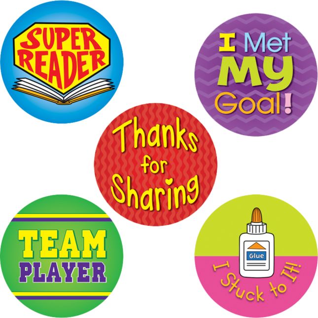 Good Student Reward Stickers - 600 stickers