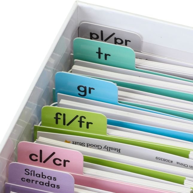 Really Good Stuff Libros de S?labas (Spanish Syllable Flip Books