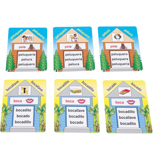 Spanish Word Family Banners And Go For It Card Kit