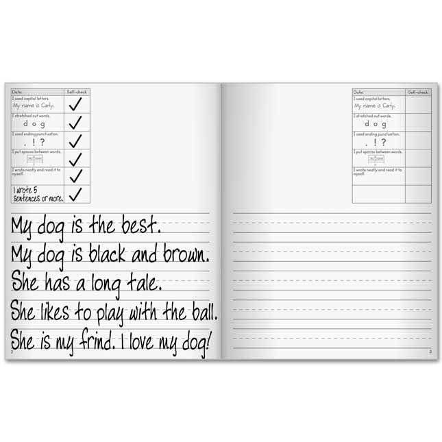 First Self-Assessment Writing Journals - 12 journals