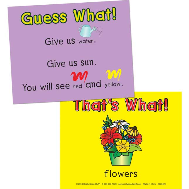 Guess What! Sight Word Riddle Cards - 31 cards