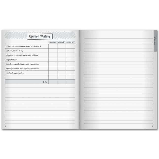 Self-Assessment Writing Journals - 12 journals