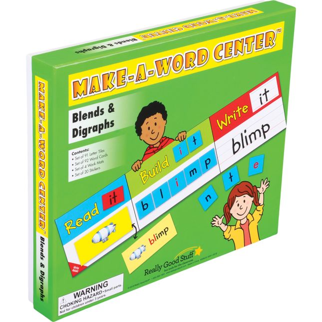 Make-A-Word Center™: Blends and Digraphs - 1 multi-item kit