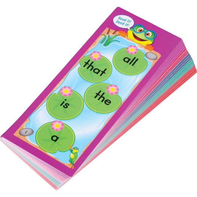 Really Good Stuff® Tap-A-Word™ Sight Word Fluency Cards - 46 cards