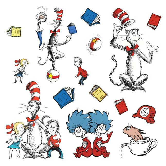 Dr Seuss Characters Dr Seuss Bulletin Board Display Characters | Images ...