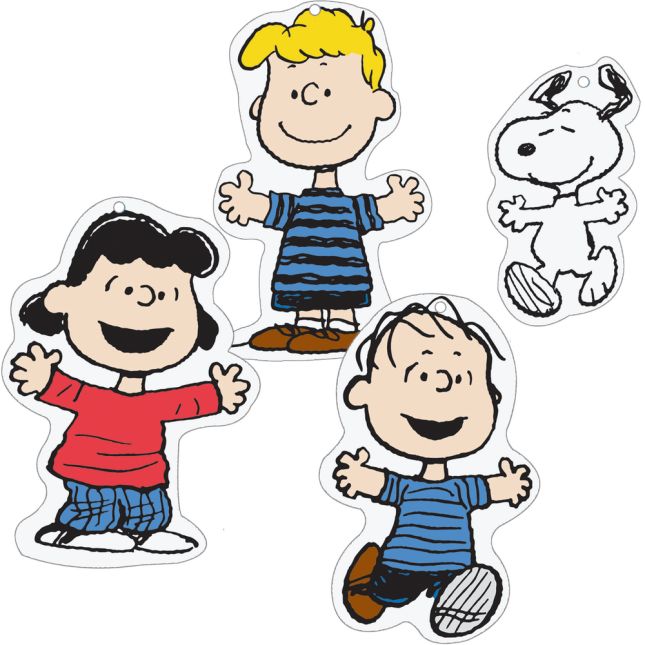 Peanuts® Classic Characters 2-Sided Deco Kit - 15 pieces