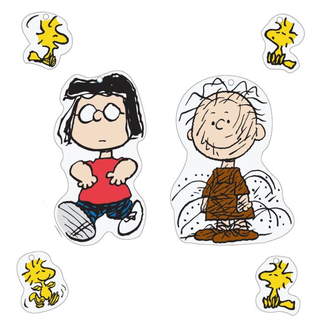 Peanuts® Classic Characters 2-Sided Deco Kit - 15 pieces