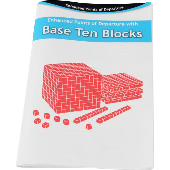 Interlocking Base Ten Starter Set - Blue_1