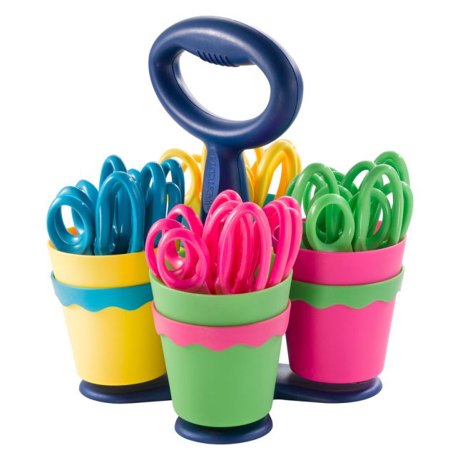 Classroom Scissors Round Tip, 5 Inches [24 PACK]