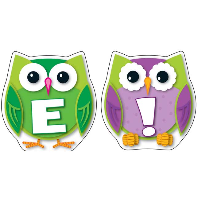 Colorful Owl Welcome Bulletin Board Set