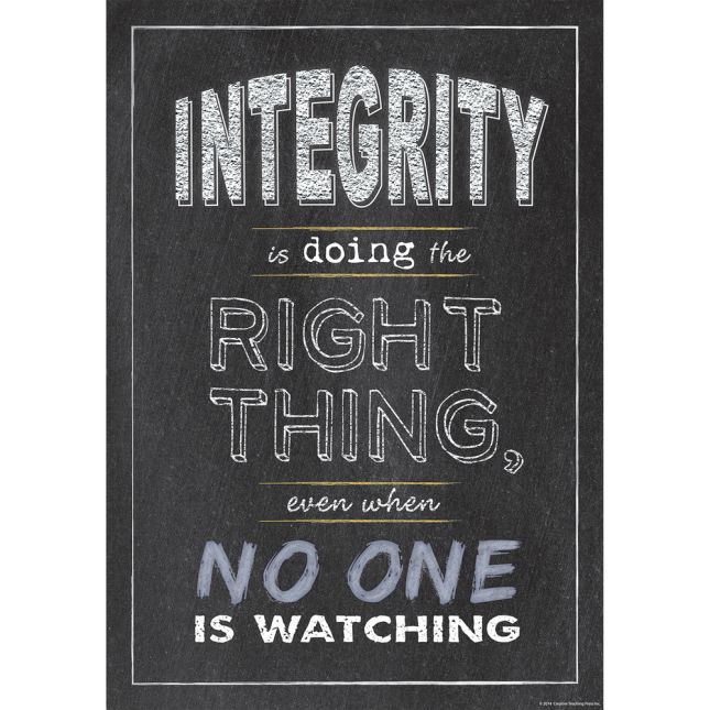 Inspire U Poster - Integrity - 1 poster_0