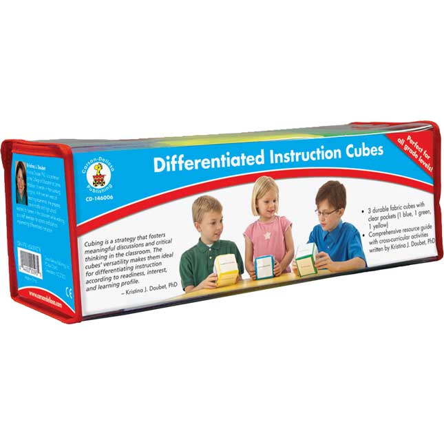 Differentiated Instruction Cubes - 3 cubes