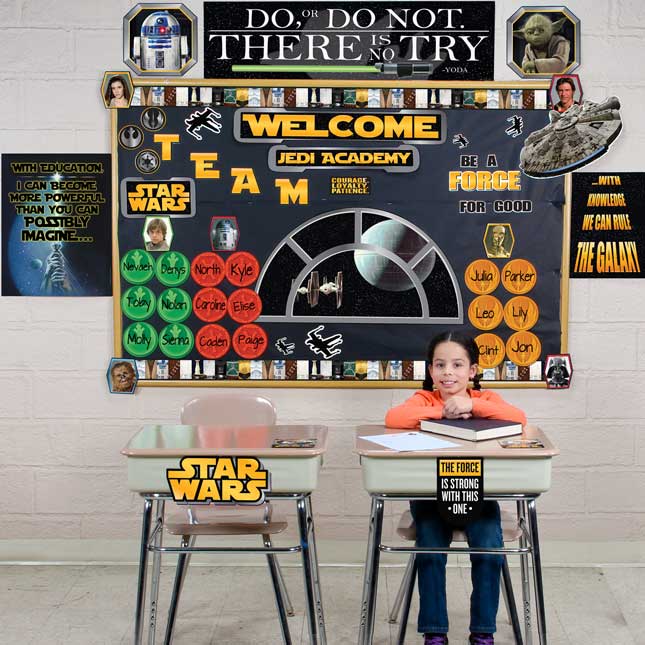 Star Wars™ Classroom Décor Kit - 1,742-piece set