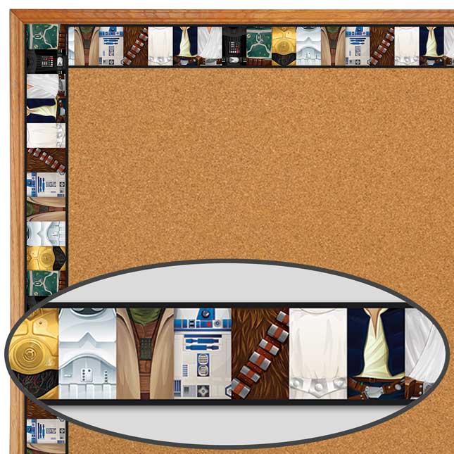 Star Wars™ Classroom Décor Kit - 1,742-piece set