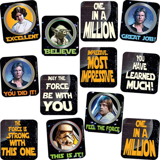 Star Wars™ Success Stickers - 120 stickers