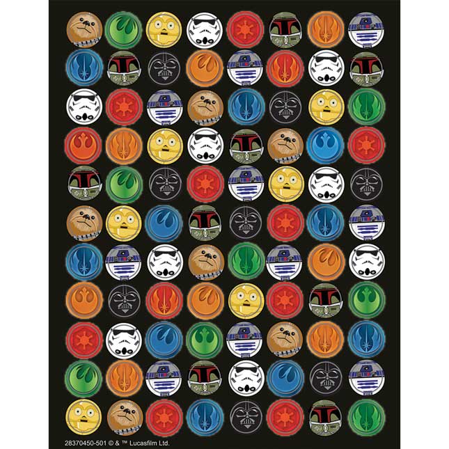 Star Wars™ Mini Reward Chart Plus Stickers - 36 charts, 880 stickers