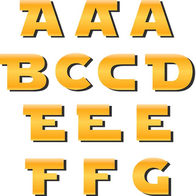 Star Wars™ Deco Letters - 110 letters