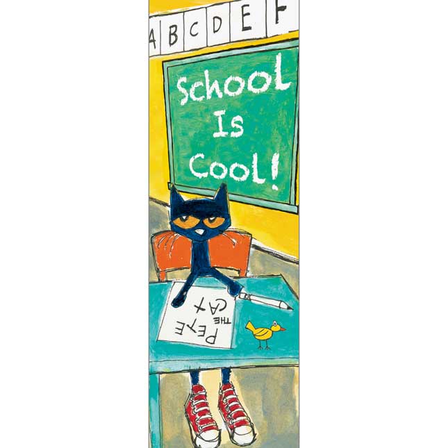 Pete The Cat® School Is Cool Bookmarks - 36 bookmarks