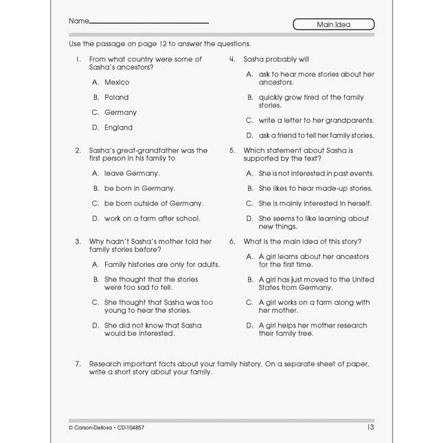 Reading Prehension Essential Practice For Key Reading