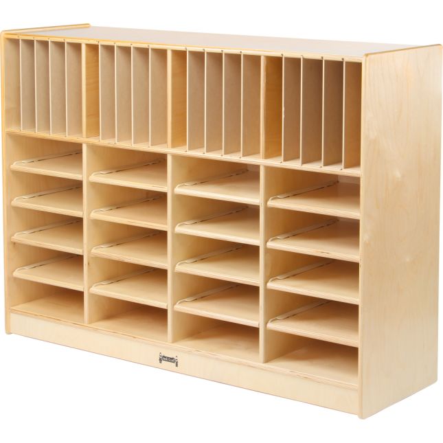 Jonti-Craft® Homework Station Without Trays - 1 storage unit