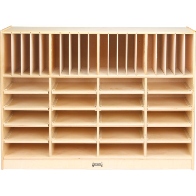 Jonti-Craft® Homework Station Without Trays - 1 storage unit