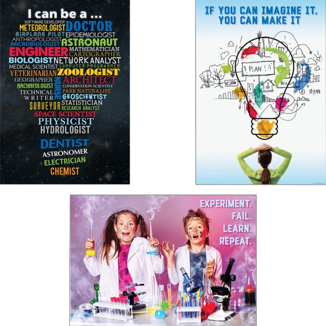 Inspire U Growth Mindset Posters - Set 2