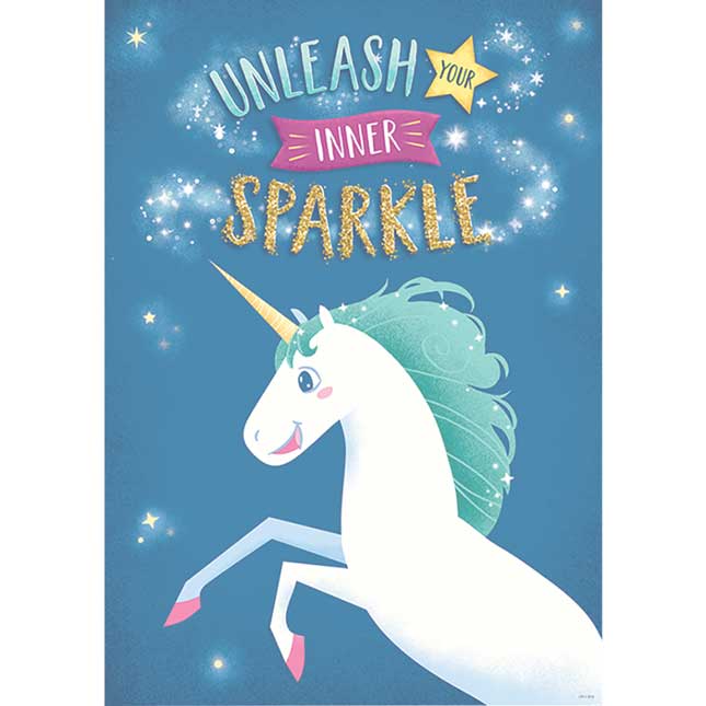 Unicorns Inspire U Poster 3-Pack