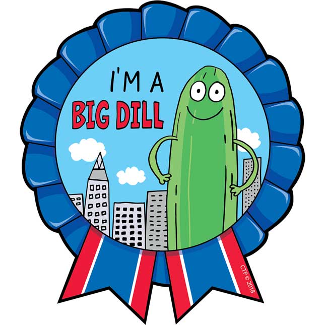 So Much Pun! I'm A Big Dill! Badges