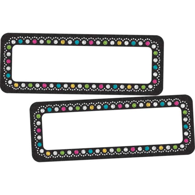 Clingy Thingies® Chalkboard Brights Dry Erase Mini Labels