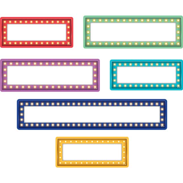 Clingy Thingies® Marquee Dry Erase Labels