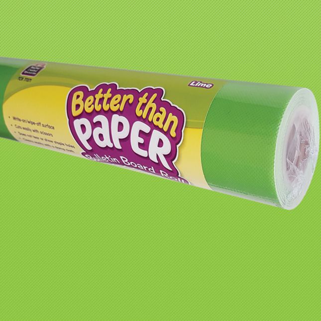 Better Than Paper Bulletin Board Rolls – Lime - 1 roll