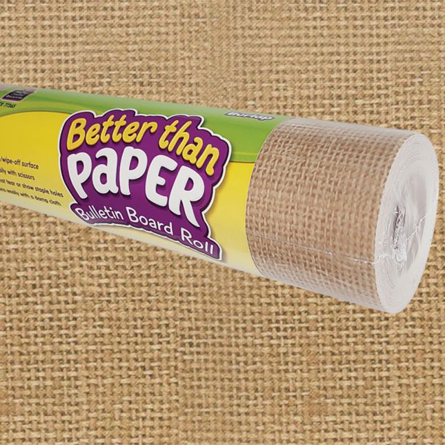 Better Than Paper Bulletin Board Rolls U+2013 Burlap - 1 roll_0