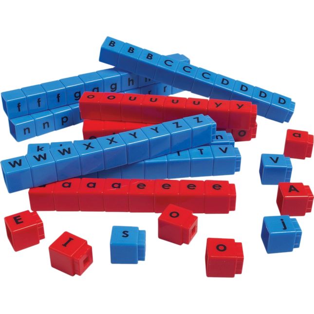 Unifix Letter Cubes - CVC - 90 cubes